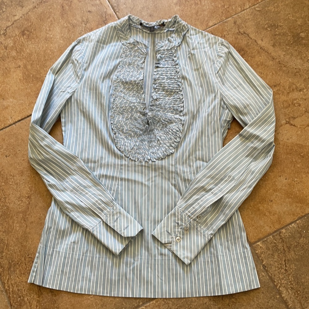 Pinstriped top
